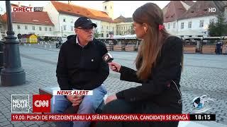 Caravana Antena 3 CNN a ajuns în Sibiu. Ce spun oamenii despre alegeri