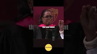 Stop comparing yourself to other people - Oprah Winfrey
