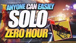 SOLO Legend Zero Hour EASY! Outbreak Perfected Catalysts & SOLO FLAWLESS Destiny 2