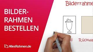 Bilderrahmen richtig bestellen | Tutorial by AllesRahmen.de