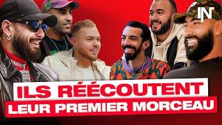 Les rappeurs réécoutent leur premier morceau