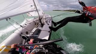 420 extreme sailing - 50 kts - GoPro hero 5