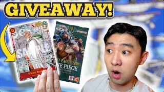 ONE PIECE OP-08 GIVEAWAYS & $1 AUCTIONS! Part 1.