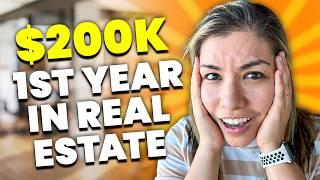 Step by Step: Make $200,000 as a New Real Estate Agent Year One