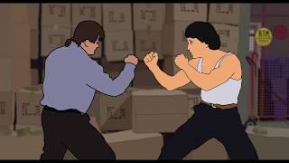 Jackie vs. Benny (Rotoscope Animation by Emil Hallin)