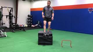 Lateral Hurdle Jump to Box Jump