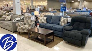 BOSCOV'S FURNITURE SOFAS COUCHES ARMCHAIRS COFFEE TABLES SHOP WITH ME SHOPPING STORE WALK THROUGH