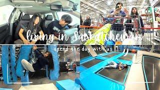 A day in our life | Car wash , Apex adventure , Grocery at costco , window shopping