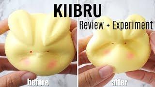 KIIBRU MARSHMALLOW BUNNY SQUISHY || Review + Experiment