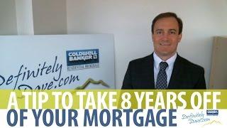 Boulder Real Estate: Take 8 Years off Your Home Loan with This Trick