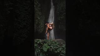 Couples Goals chasing waterfalls in Bali 