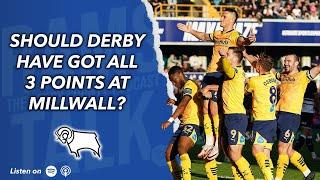 Derby Battle To Their First Away Point Of The Season At Millwall!