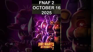 FNaF MOVIE 2 RELEASE DATE! | FNAF MOVIE 2 LEAK