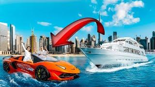 Am închiriat Lamborghini pe APĂ în DUBAI! + YACHT PENTRU 24H