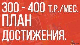 [Кейс №27] Пошаговый план выхода на доход в 300-400 тысяч рублей.