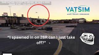 Don't be this guy on Vatsim...