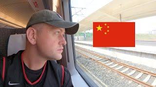 High-Speed Train to Chengdu, China 