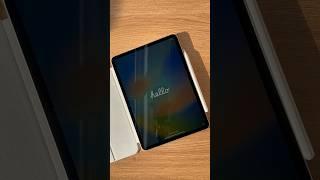 Volume up for this one!! #asmr #ipadpro #ipadunboxing #unboxing #apple #applepencil #lifestyle