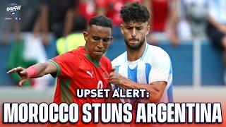 Breaking News: Morocco Upset Argentina At The Summer Olympics | CBS Sports Golazo