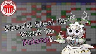 Should Steel Be Weak To Poison? l Pallet University