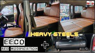 #eeco SUBSCRIBER FROM TRICHY !! | BED MODIFICATION | MULTI PURPOSE | SEAT COVERS |#kcs #kovaicars