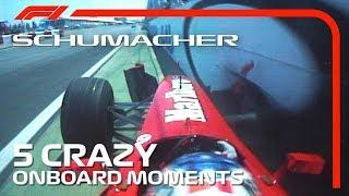 5 Crazy Onboard Moments | Michael Schumacher