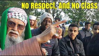 Speakers Corner/Part 2 - GodHead vs Muslim/Debate Gets Out Of Control, Lots Of Muslims Cause Trouble