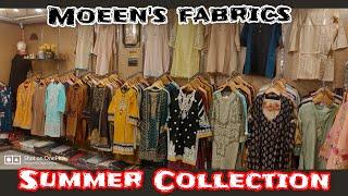 Summer Collection...Three Piece Suite...Moeen's Fabrics... #Liberty Market Lahore...