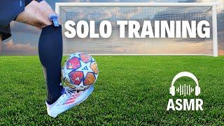 Solo Soccer Skills ASMR | Training on a Crisp Fall Afternoon