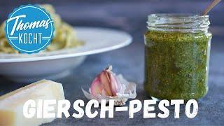 Giersch Pesto selber machen - Frühling im Glas