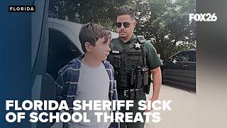 Sheriff in Florida to publicly shame students and parents for bogus threats