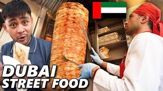 DUBAI Street Food! Ultimate SHAWARMA Tour in DUBAI Eating 7 Shawarmas in 1 DAY