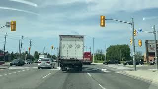 Driving In Etobicoke Ontario Canada  || A Must Watch.