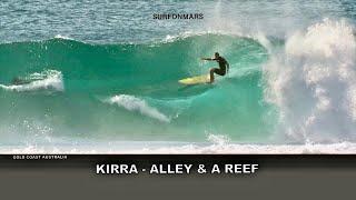 Surfing Kirra Point, Nth Coast & The Alley.