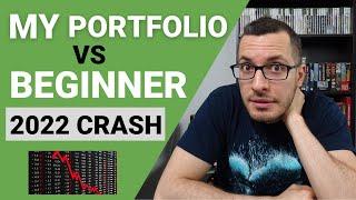 BEGINNER Investor vs VETERAN Portfolio REVEAL // Market CRASH 2022 Reaction // MY TFSA Portfolio
