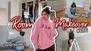 Ankleide/Arbeitszimmer einrichten! - ROOM MAKEOVER Vlog