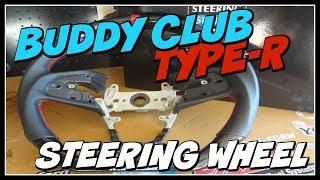 BUDDY CLUB CARBON STEERING WHEEL 16-18 CIVIC & TYPE-R FK8