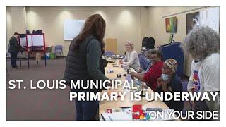 St. Louis municipal primary underway Tuesday