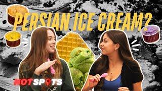 AnteaterTV Hotspots: Saffron and Rose: PERSIAN ICE CREAM!