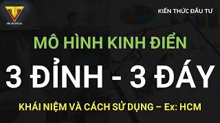 3 ĐÁY - 3 ĐỈNH || Mô hình kinh điển - Khái niệm & cách sử dụng - Ex: HCM