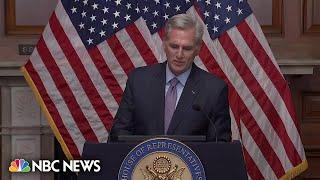 Watch McCarthy's full remarks after being ousted as speaker