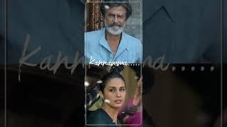 RajiniKanth || Huma Qureshi || Kaala || Kannamma || full screen || Whatsapp status ||