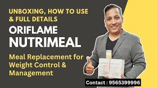 Oriflame Wellosophy Nutrimeal Training | Unboxing | Full Details | How to Use | Weight Loss Diet