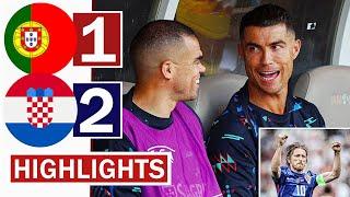 Portugal vs Croatia (1-2) HIGHLIGHTS: Modric Goal | Ronaldo on Bench!