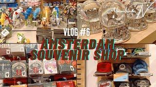 Vlog #6 AMSTERDAM SOUVENIR SHOP | bambinoeTV