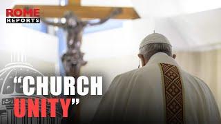 “Church unity is not made by negotiating.”