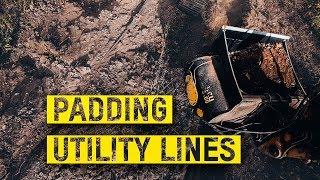 Padding Utility Lines with Remu screening bucket PD3160