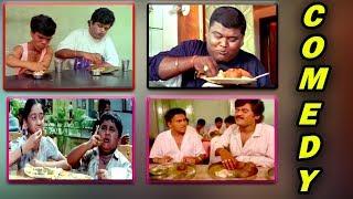 Kannada Comedy Videos || Kannada Funny Eating Comedy Scenes || Compilation || Kannadiga Gold Films