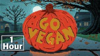 1 Hour Vegan Jack-O'-Lantern - Halloween night spooky ambience