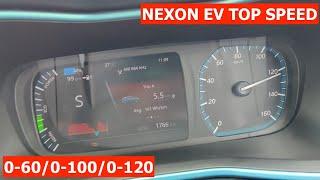 Tata Nexon EV Top Speed and 0-100 acceleration